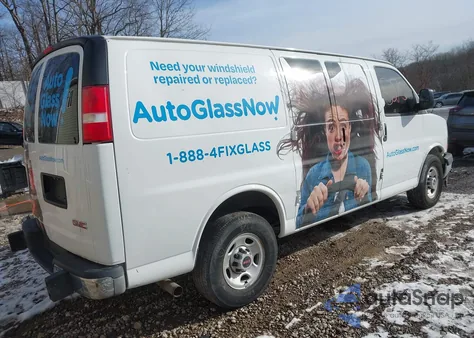 2017 GMC Savana 2500 Work Van z USA, uszkodzony, nr VIN 1GTW7AFF8H1908662